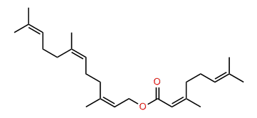 (Z,Z)-3,7,11-Trimethyl-2,6,10-dodecatrienyl 3,7-dimethyl-2,6-octadienoate